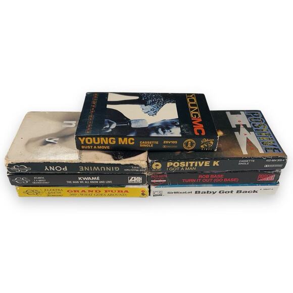 Rap Hip Hop Cassette Lot Of 10 Kwame Grand Puba Ginuwine Cool C Total MORE - Picture 7 of 9